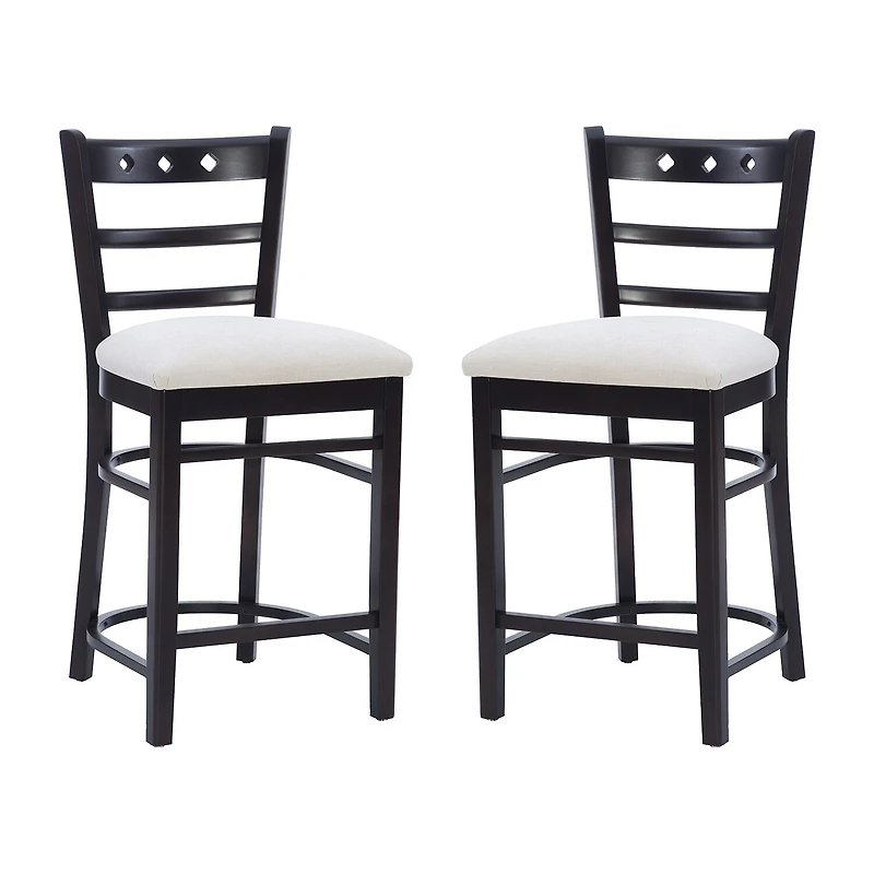 Linon Stanley 2-pc. Counter Height Bar Stool