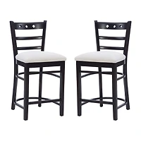 Linon Stanley 2-pc. Counter Height Bar Stool