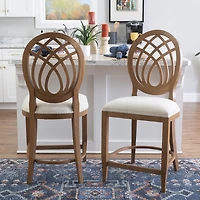 Linon Thelmar 2-pc. Counter Height Bar Stool