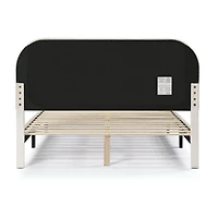 Lumi Upholstered Panel Queen Bed