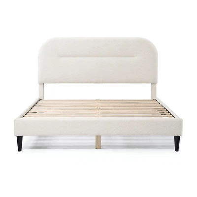 Lumi Upholstered Panel Queen Bed