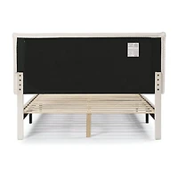Lumi Boucle Fabric Queen Bed
