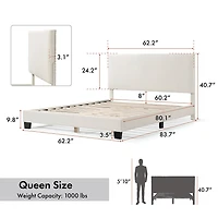 Lumi Standard Queen Bed