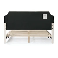 Lumi Nailhead Queen Bed