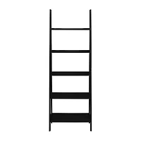 Almasy 5-Shelf Leaning Bookshelf