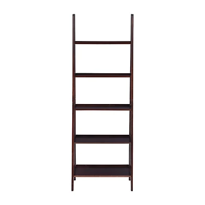 Almasy 5-Shelf Leaning Bookshelf