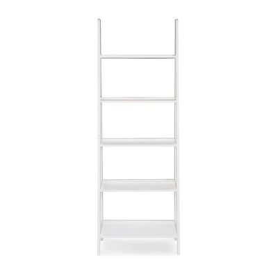 Almasy 5-Shelf Leaning Bookshelf