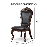 Furniture of America™ Auxun 2-pc. Upholstered Dining Chair