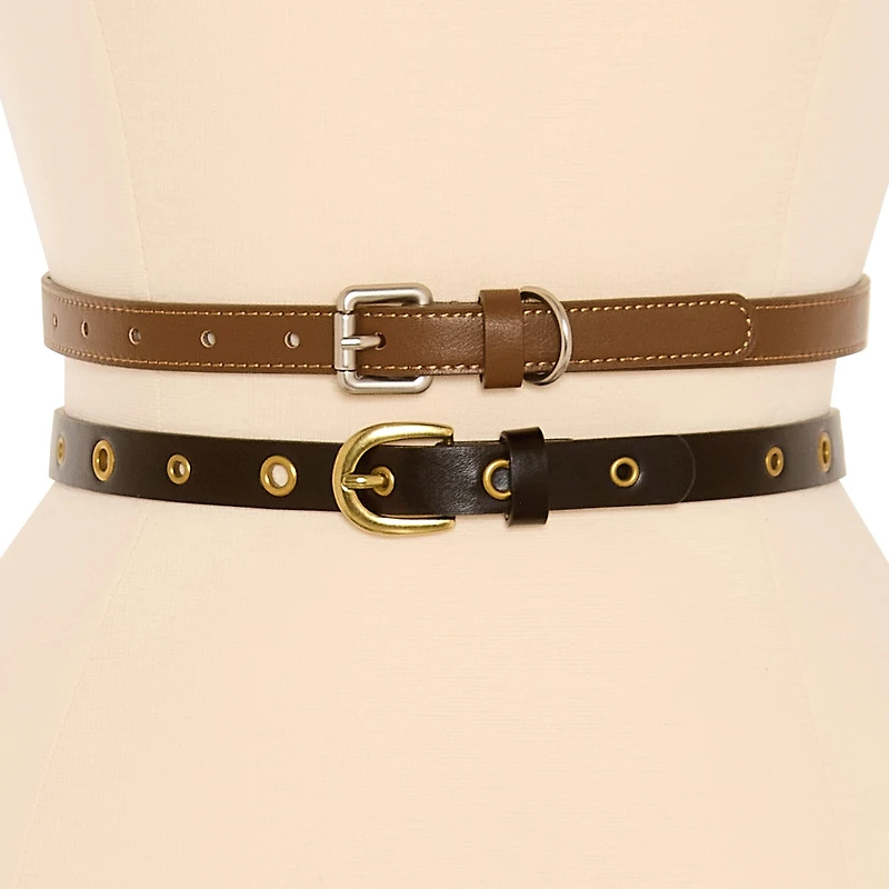a.n.a 20mm Casual Sf1 2-pc. Womens Belt
