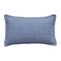 Vibhsa Vibhsa Honeycomb Handwoven Textured Pillow