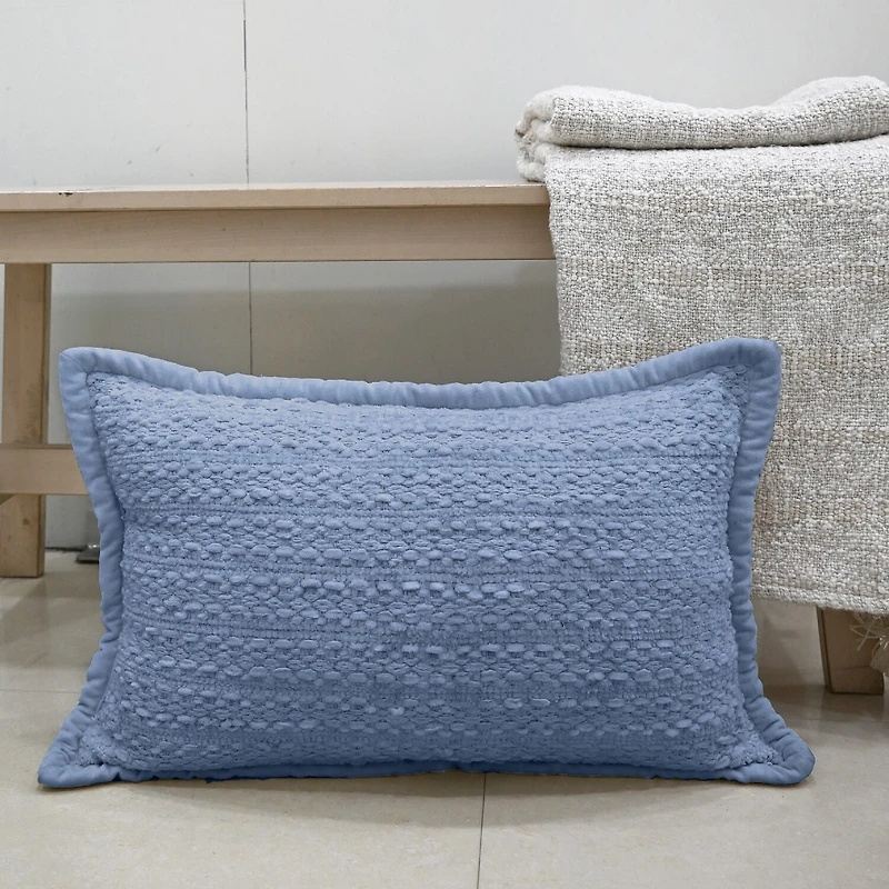 Vibhsa Vibhsa Honeycomb Handwoven Textured Pillow