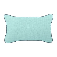 Vibhsa Vibhsa Novelty Pillow With Digital Print & Machine Embroidery 14" X 24" Rectangular Throw Pillow