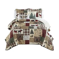 Your Lifestyle By Donna Sharp Dashing Easy Care Quilt Set