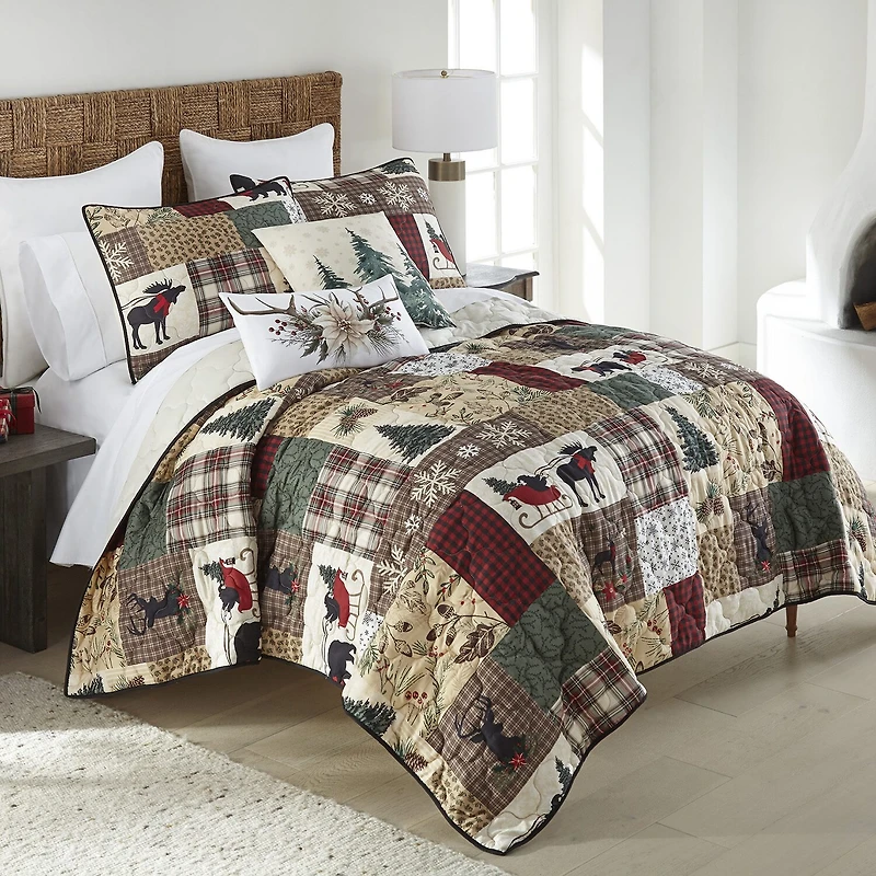 Your Lifestyle By Donna Sharp Dashing Easy Care Quilt Set