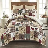 Your Lifestyle By Donna Sharp \Ndashing 3-pc. Midweight Easy Care Comforter Set