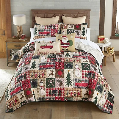 Your Lifestyle By Donna Sharp Holiday Dream Easy Care Quilt Set