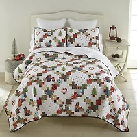 Your Lifestyle By Donna Sharp Holiday Love Easy Care Quilt Set