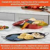 IMUSA Steel 17" Oval Comal Griddle