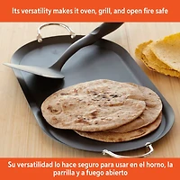 IMUSA Steel 17" Oval Comal Griddle
