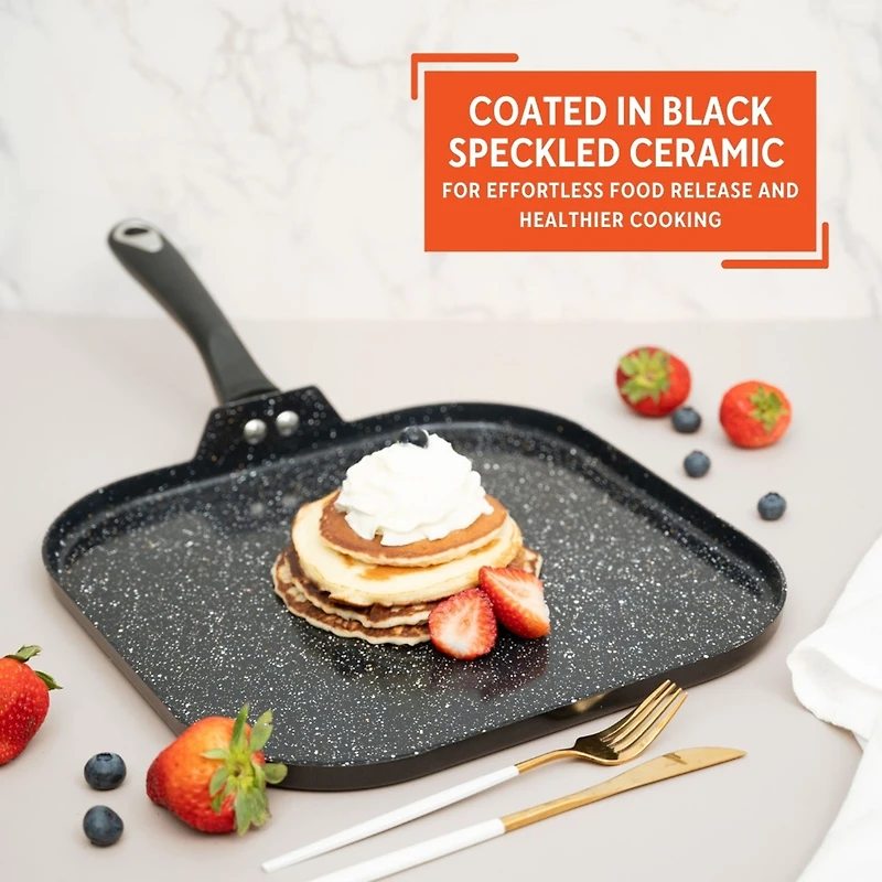 IMUSA Bistro Ceramic 11" Square Griddle