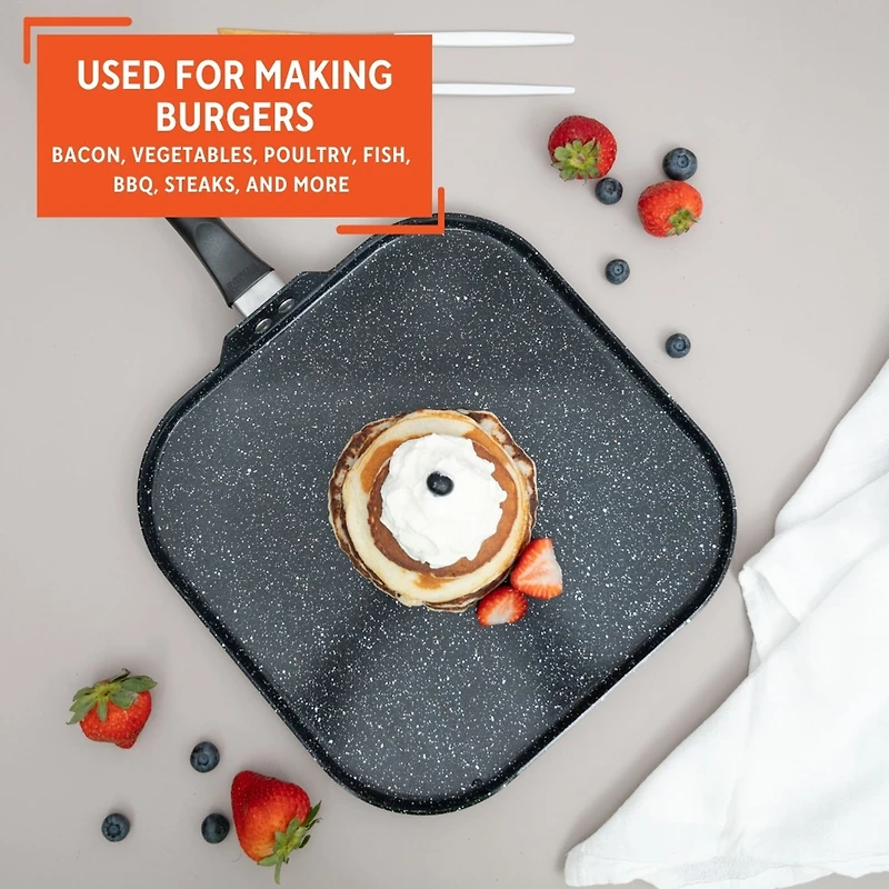 IMUSA Bistro Ceramic 11" Square Griddle
