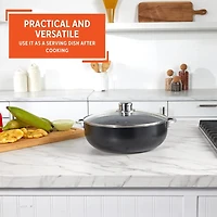 IMUSA Bistro Ceramic 4.4-qt. Caldero with Lid