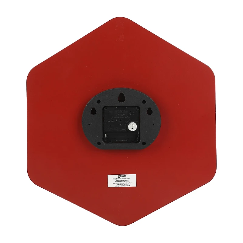 DUNGEONS & DRAGONS Analog Mdf Wall-Hanging D20 Dice Wall Clock