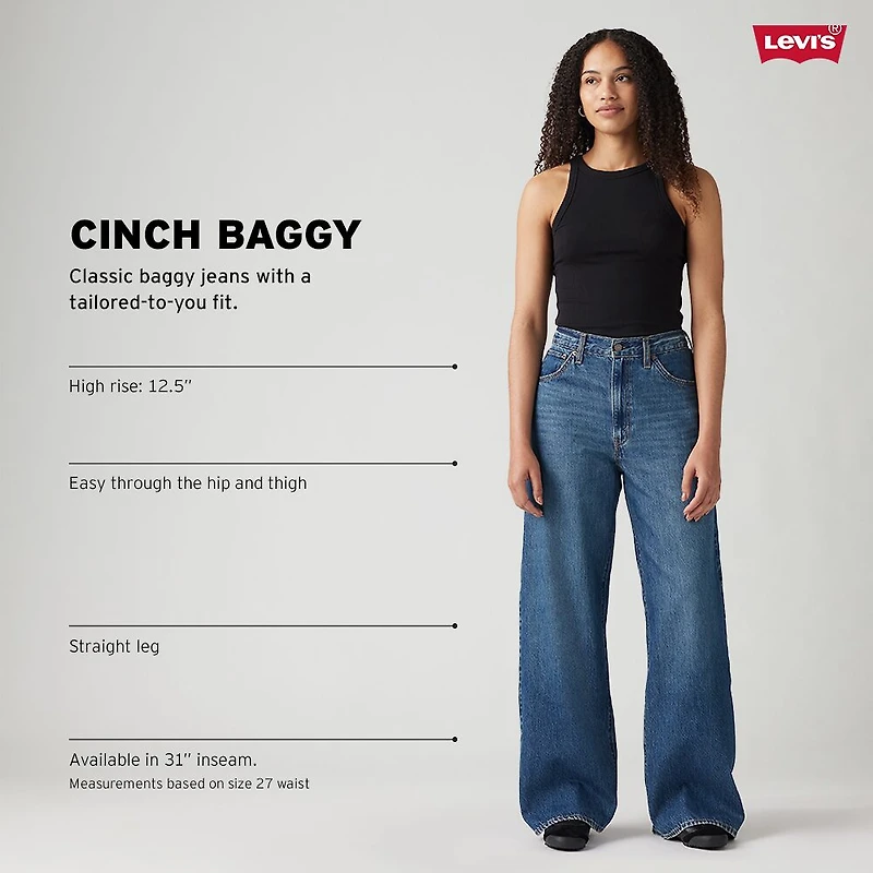 Levi's® Women's High Rise Cinch Baggy Jean