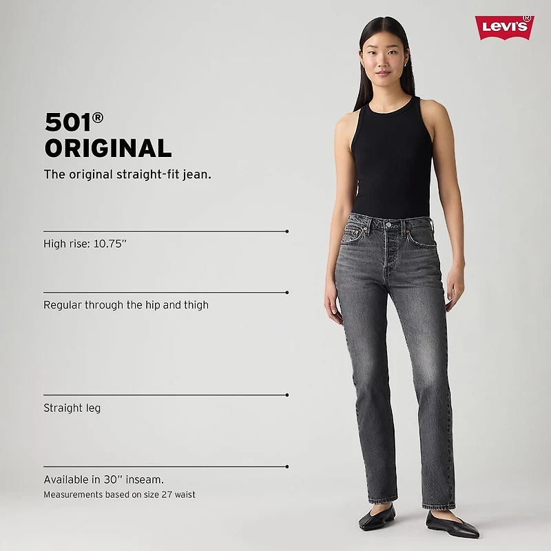 Levi's® Women's 501 Original Straight Leg Jean