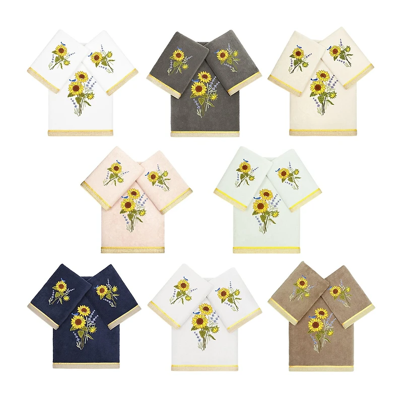 Linum Home Textiles Girasol 3-pc. Bath Towel Set