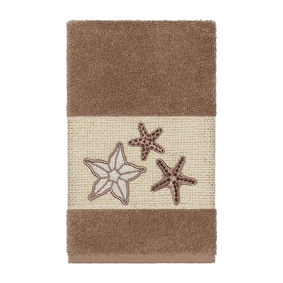 Linum Home Textiles Lydia Embellished Hand Towel