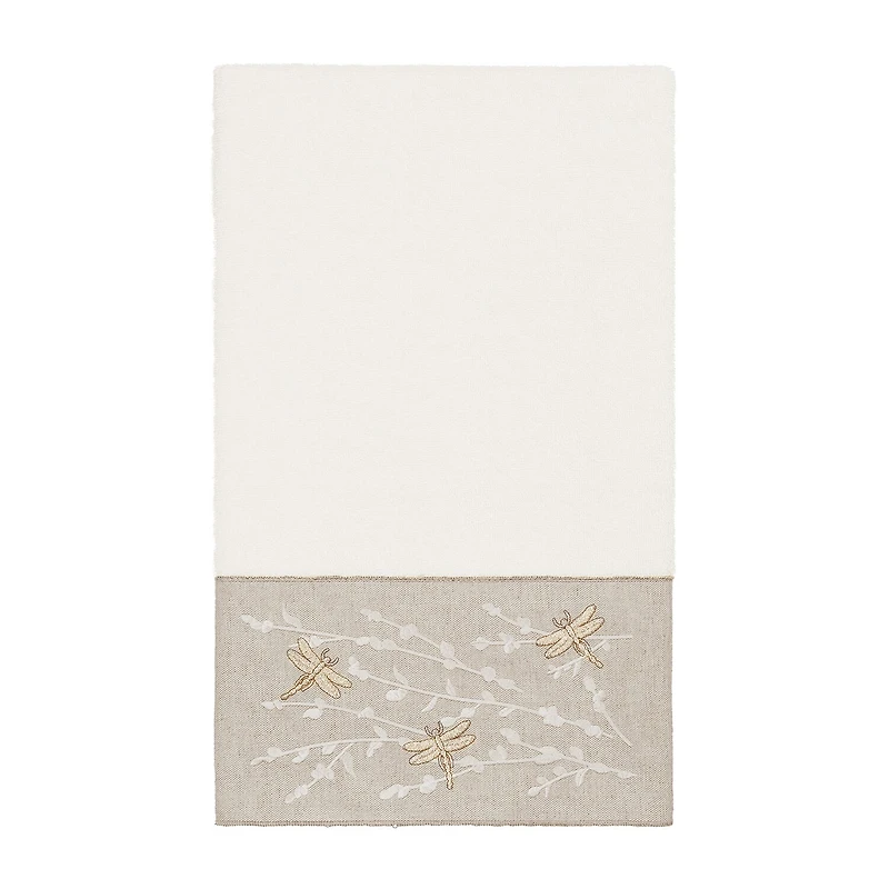 Linum Home Textiles Braelyn Embellished Animal Bath Towel