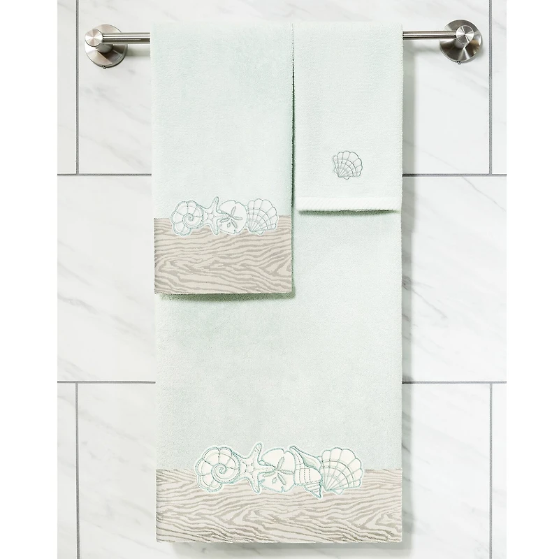 Linum Home Textiles Shell Row -pc. Bath Towel Set