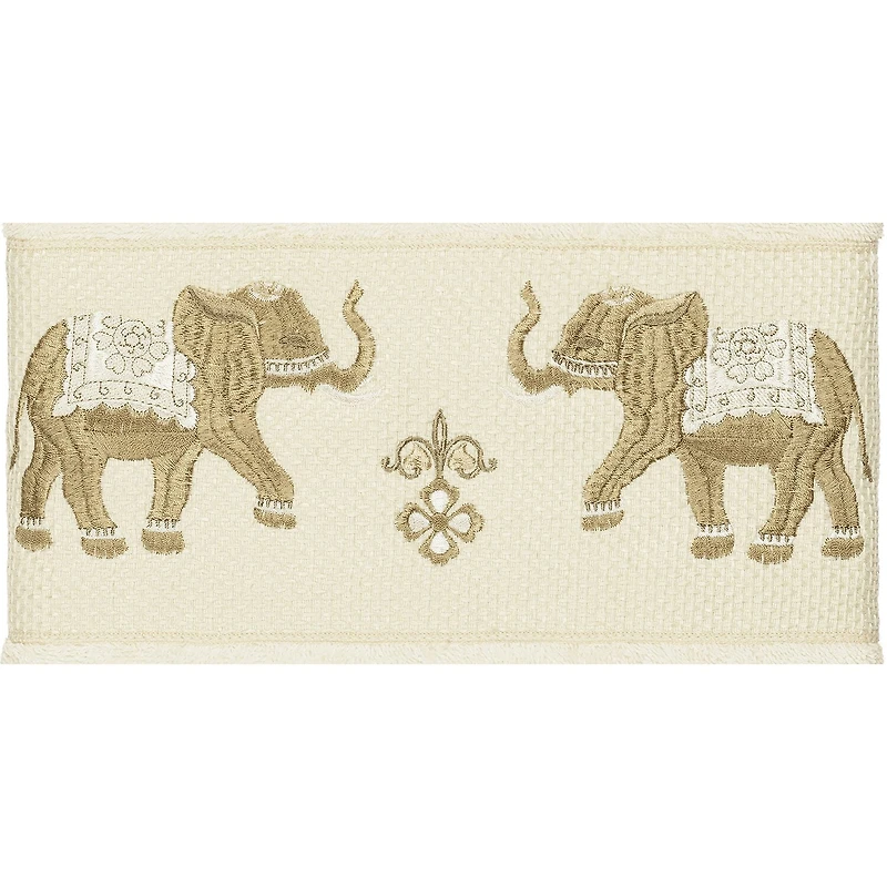 Linum Home Textiles Quinn Embellished Animal Bath Towel