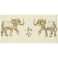 Linum Home Textiles Quinn Embellished Animal Bath Towel