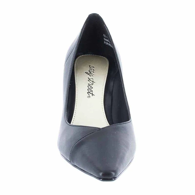Easy Street Chiffon Womens Pointed Stiletto Heel Pumps