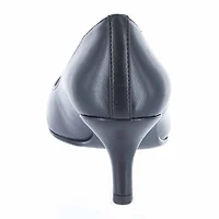 Easy Street Chiffon Womens Pointed Stiletto Heel Pumps