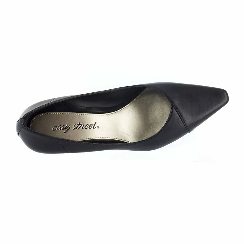 Easy Street Chiffon Womens Pointed Stiletto Heel Pumps