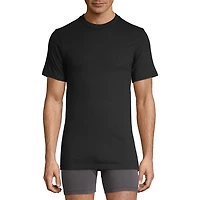 Stafford Heavyweight Mens 3 Pack Short Sleeve Crew Neck T-Shirt
