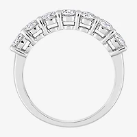 Womens 1 CT. T.W. Lab Created White Moissanite 10K Gold Eternity Band