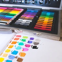 Art 101 Drawing, Sketching, and Doodling 111 Piece Wood Art Set