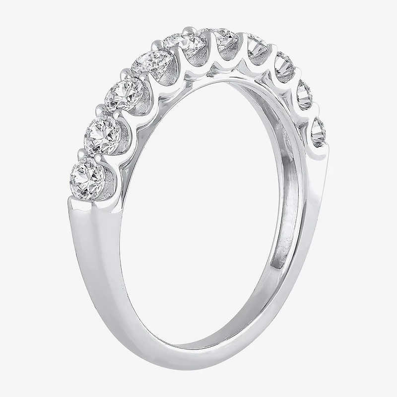 Womens CT. T.W. Natural White Diamond 14K Gold Round Halo Bridal Set