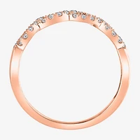 Signature By Modern Bride 1 CT.T.W. Natural Diamond Pear Shape Side Stone Halo Bridal Set 10K or 14K Gold