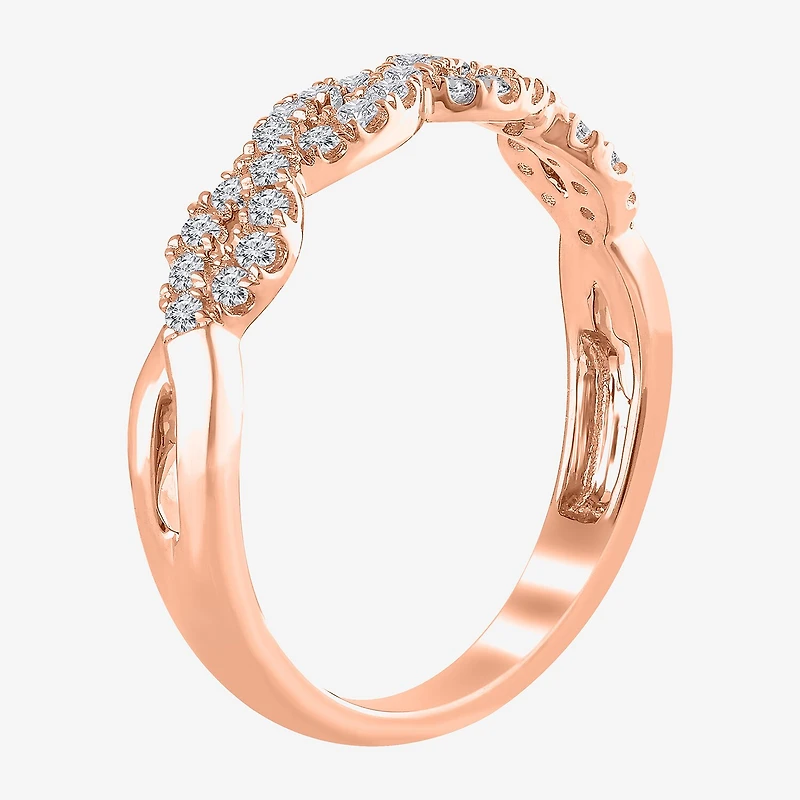 Signature By Modern Bride 1 CT.T.W. Natural Diamond Pear Shape Side Stone Halo Bridal Set 10K or 14K Gold