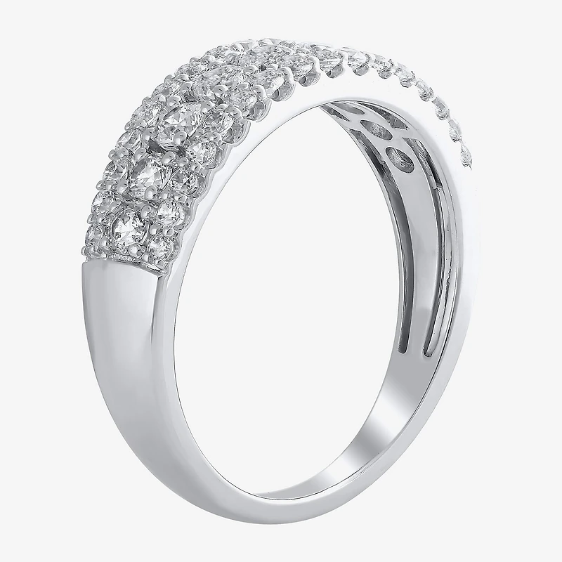 1 CT.T.W. Natural Diamond 14K Gold Anniversary Band