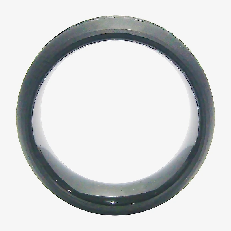 Mens 9M 1/5 CT. Natural Black Diamond Tungsten Wedding Band