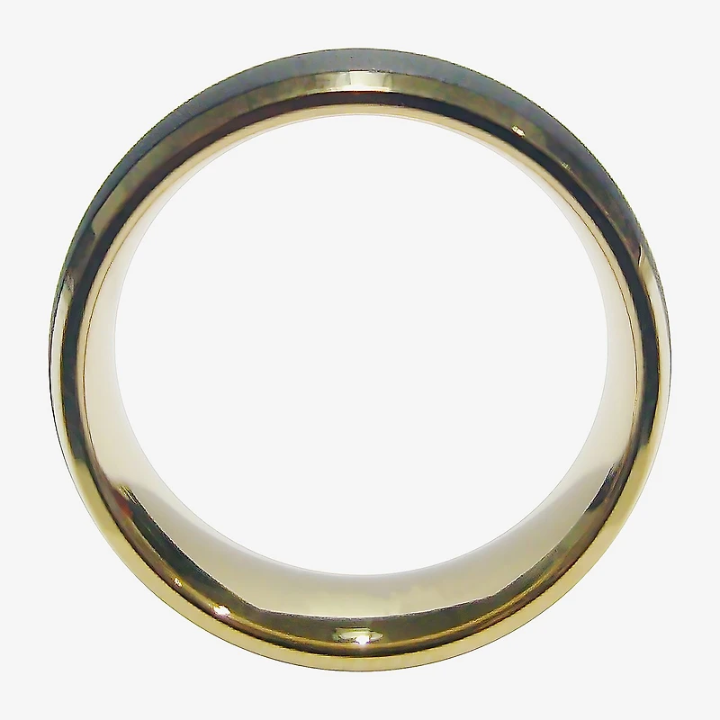 Mens 8MM Genuine Tungsten Wedding Band