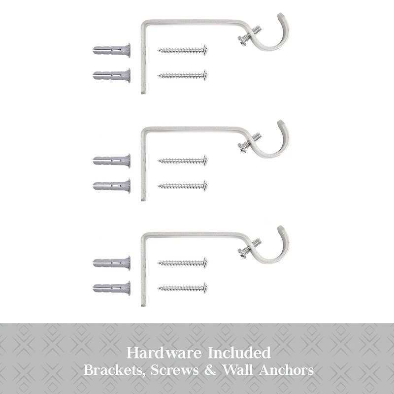 Kenney Dsigner Collection™ Lance 3/4 Adjustable Curtain Rod