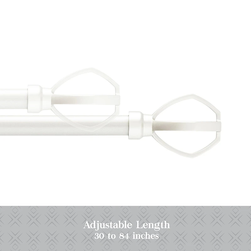 Kenney Dsigner Collection™ Lance 3/4 Adjustable Curtain Rod