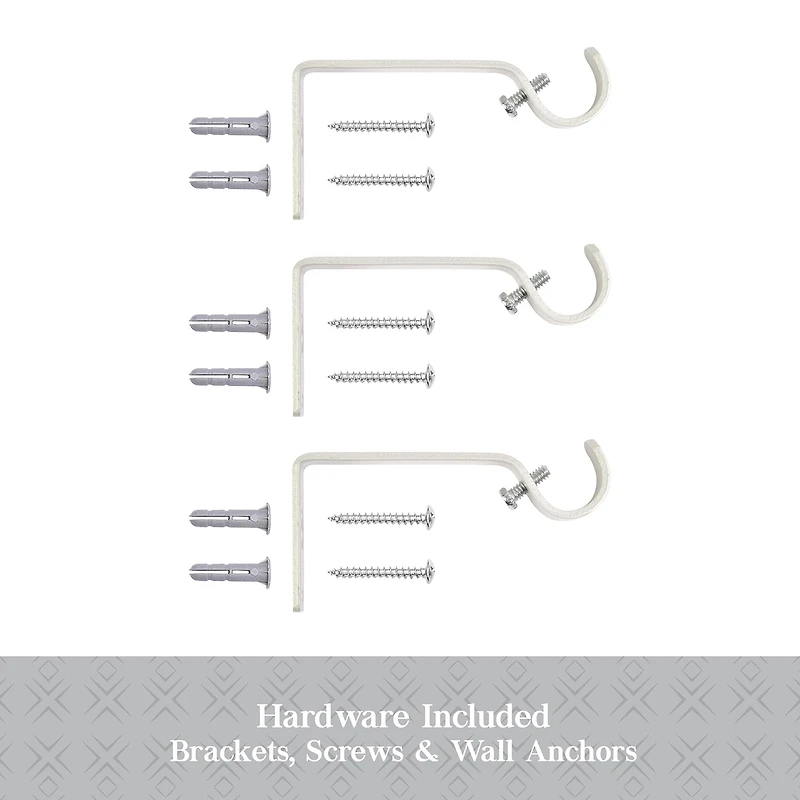 Kenney Designer Collection™  Ariel 3/4 IN Adjustable Curtain Rod